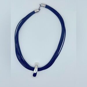 Retired Silpada 925 10 chord necklace